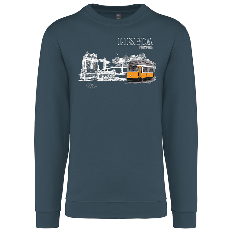 Sweatshirt Kariban sem Capuz Monumentos Lisboa