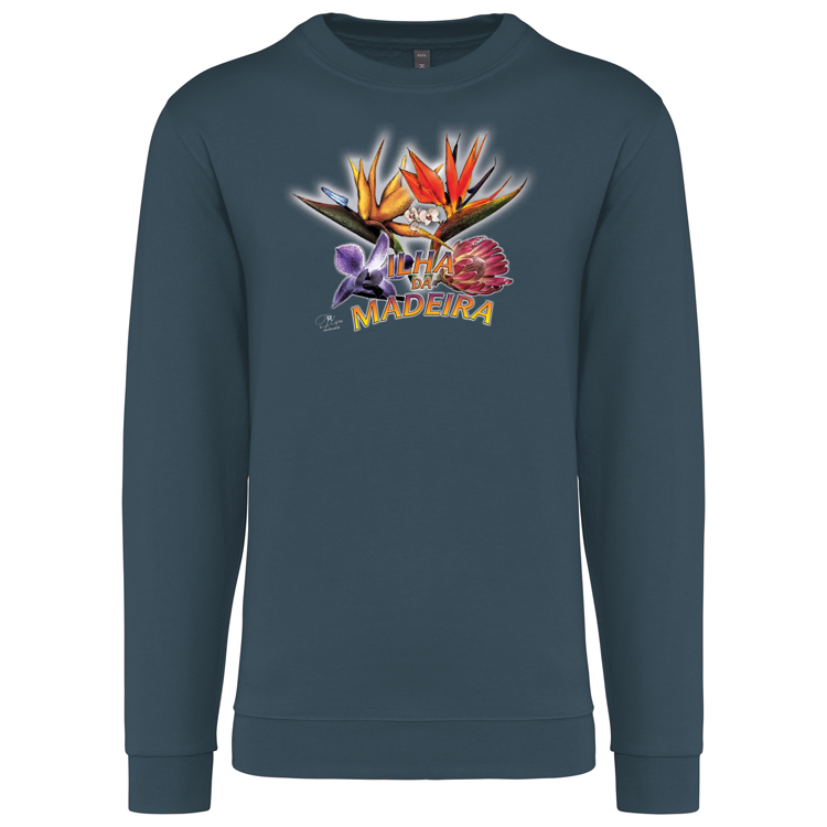 Sweatshirt Kariban sem Capuz Estrelícias
