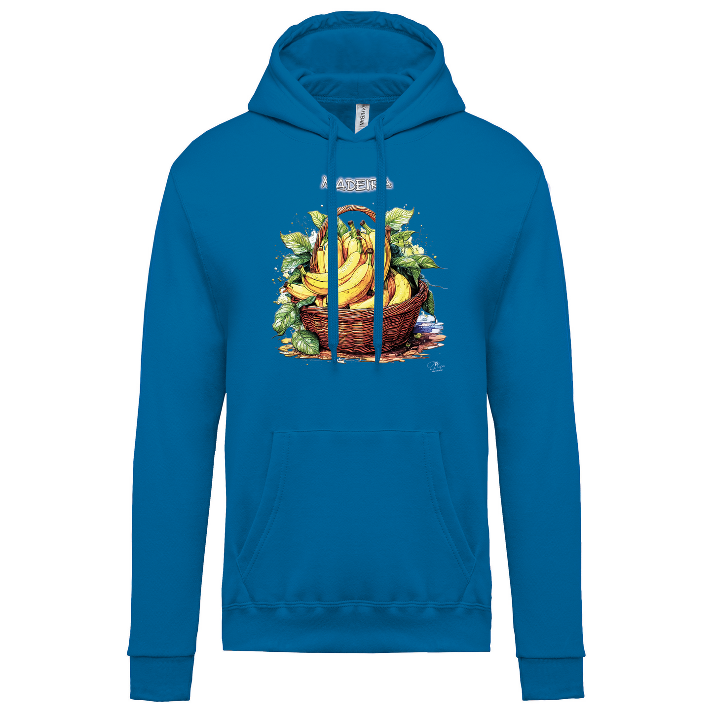 Sweatshirt Kariban com Capuz Cesto Bananas