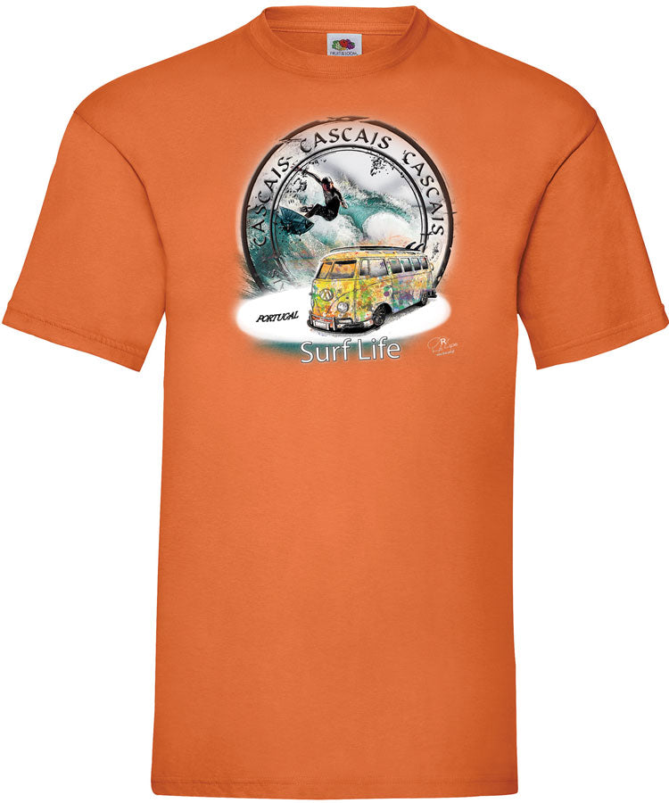 T-shirt Surf Life Cascais