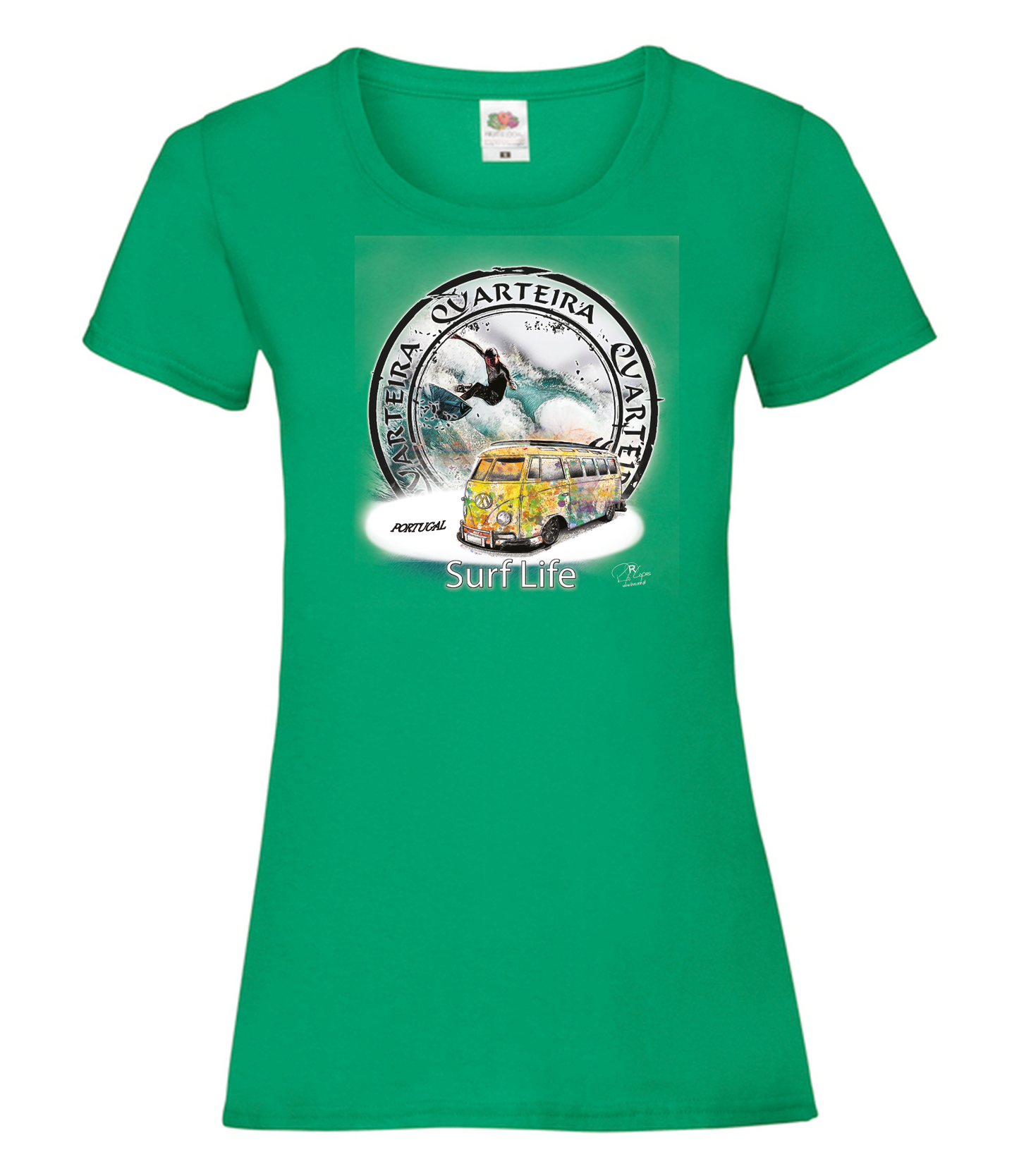 T-shirt Senhora Surf Life Quarteira
