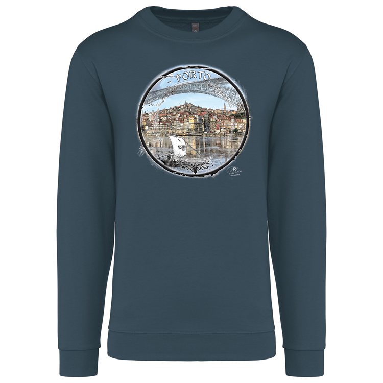 Sweatshirt Kariban sem Capuz Selo Porto