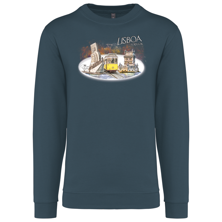 Sweatshirt Kariban sem Capuz Monumentos Belém