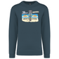 Sweatshirt Kariban sem Capuz Pegadas Albufeira