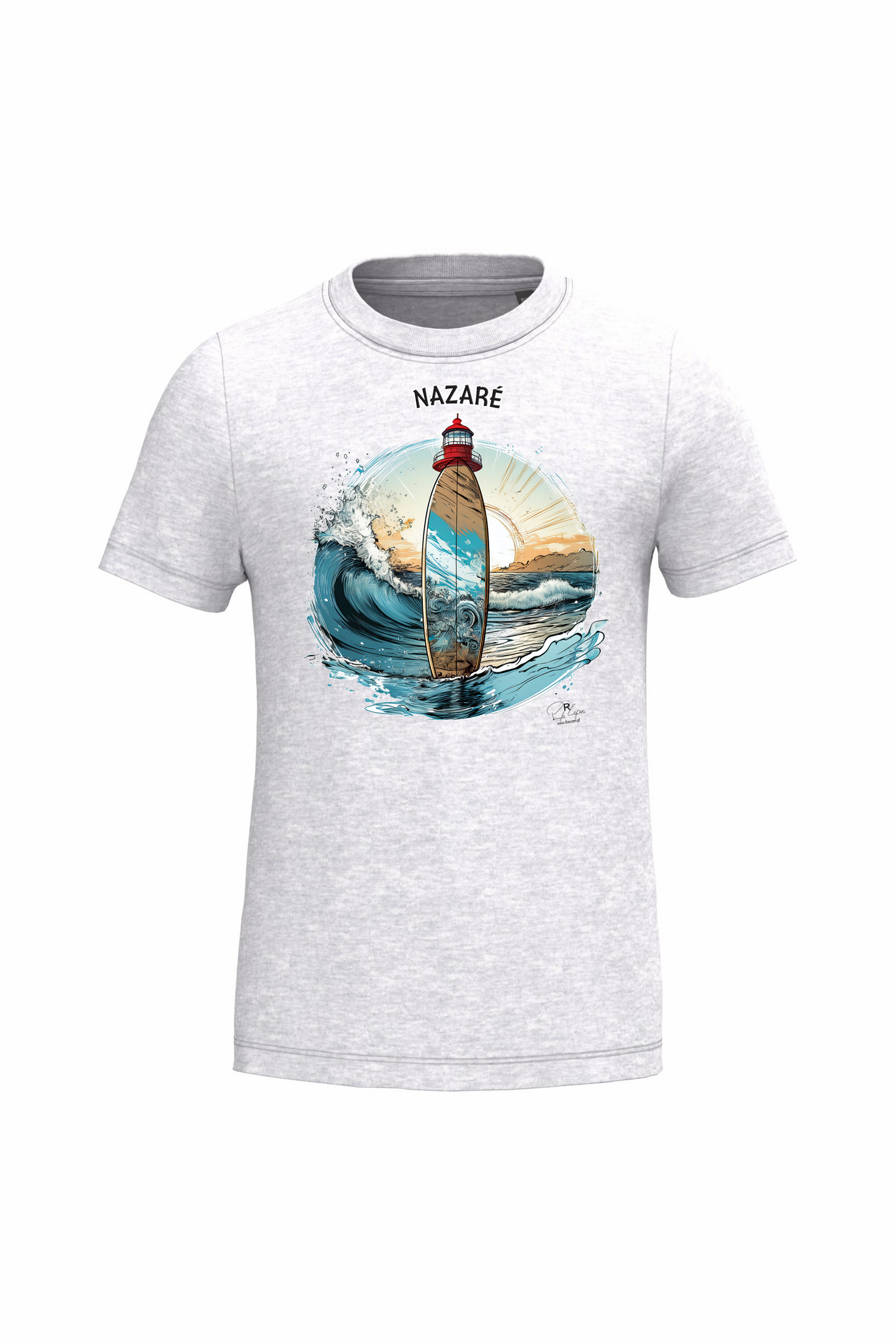 T-shirt de Criança Kariban Sol Nazaré