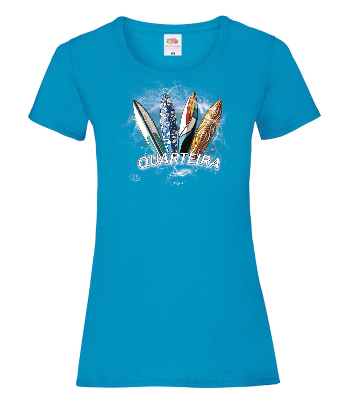 T-shirt Senhora Surfboards Quarteira