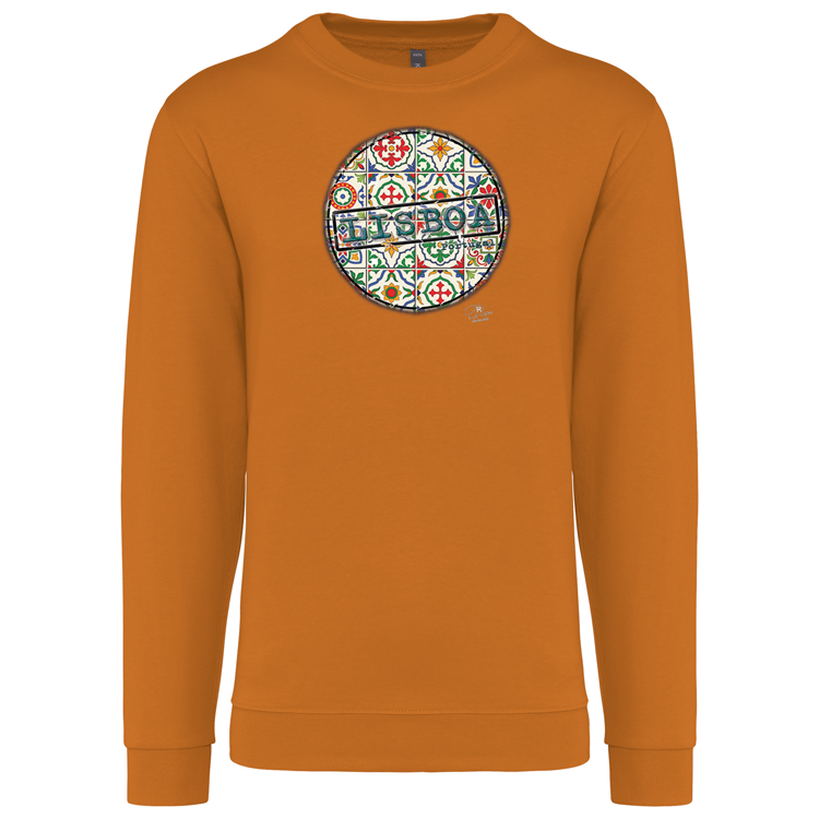 Sweatshirt Kariban sem Capuz Pin Lisboa