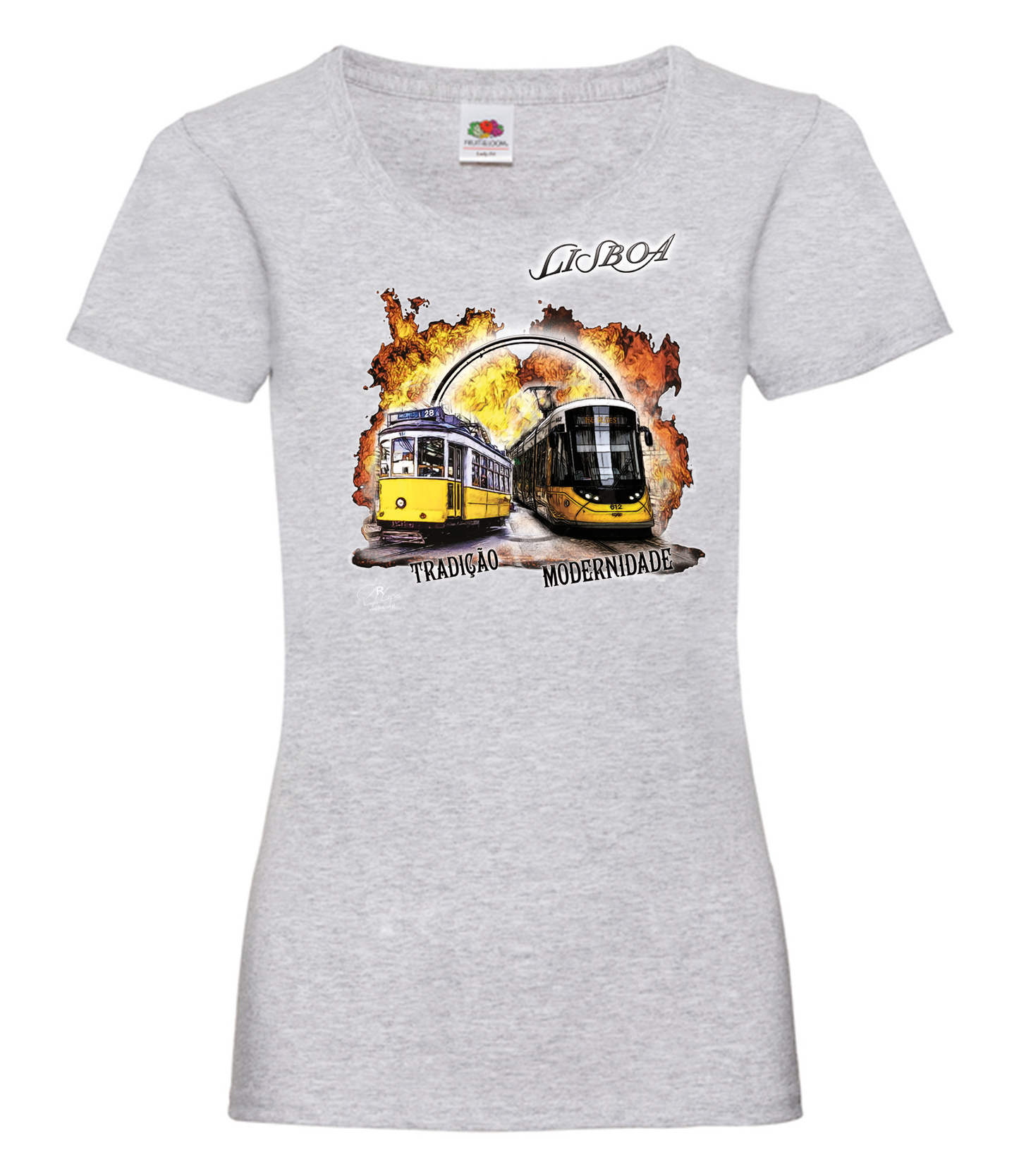 T-shirt Senhora Tradição e Modernidade