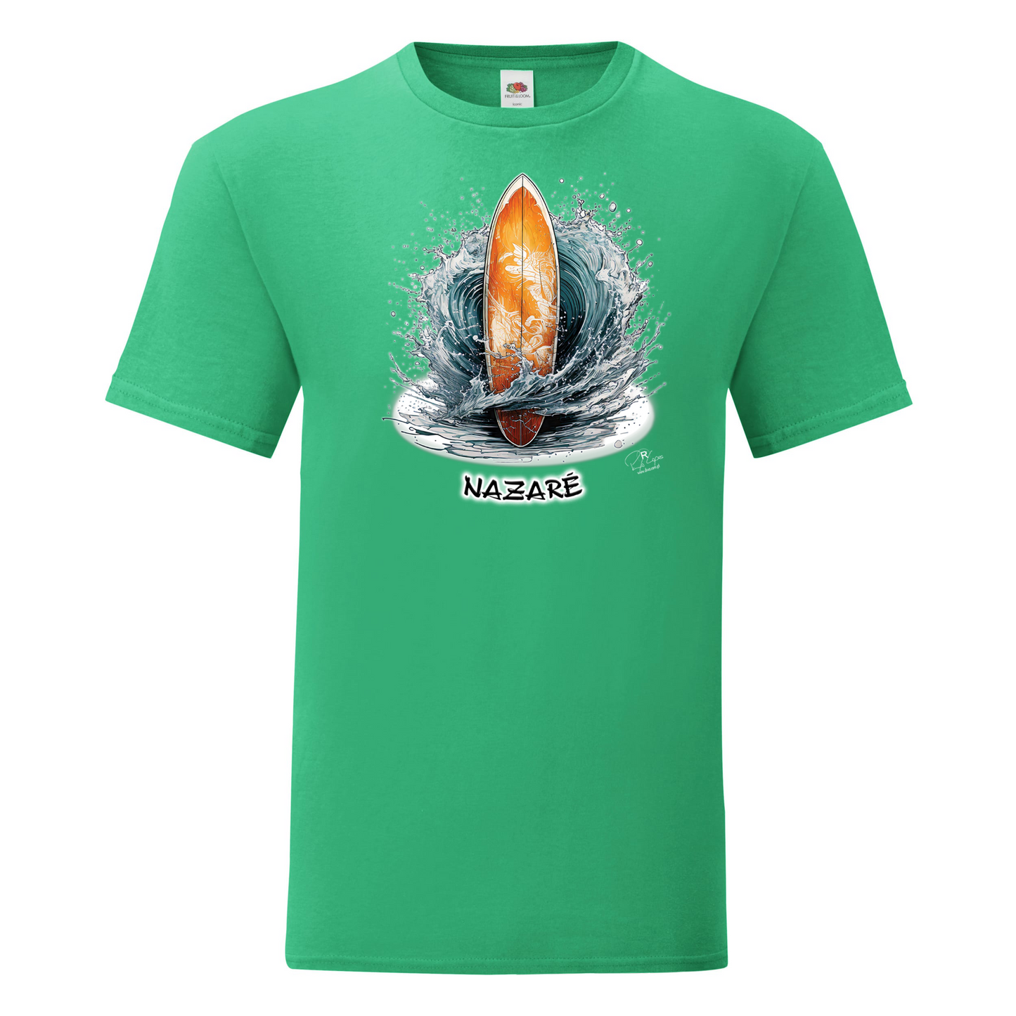 T-shirt Fruit of the Loom, Iconic, 150g, Prancha Nazaré