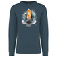 Sweatshirt Kariban sem Capuz Prancha Faro