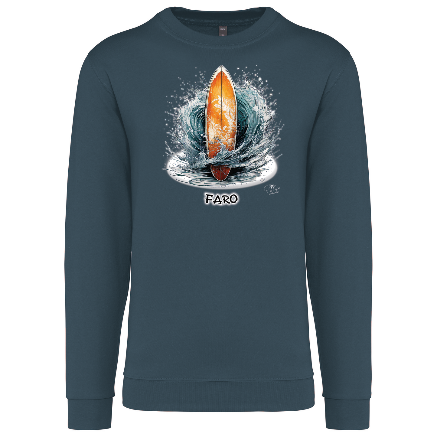Sweatshirt Kariban sem Capuz Prancha Faro