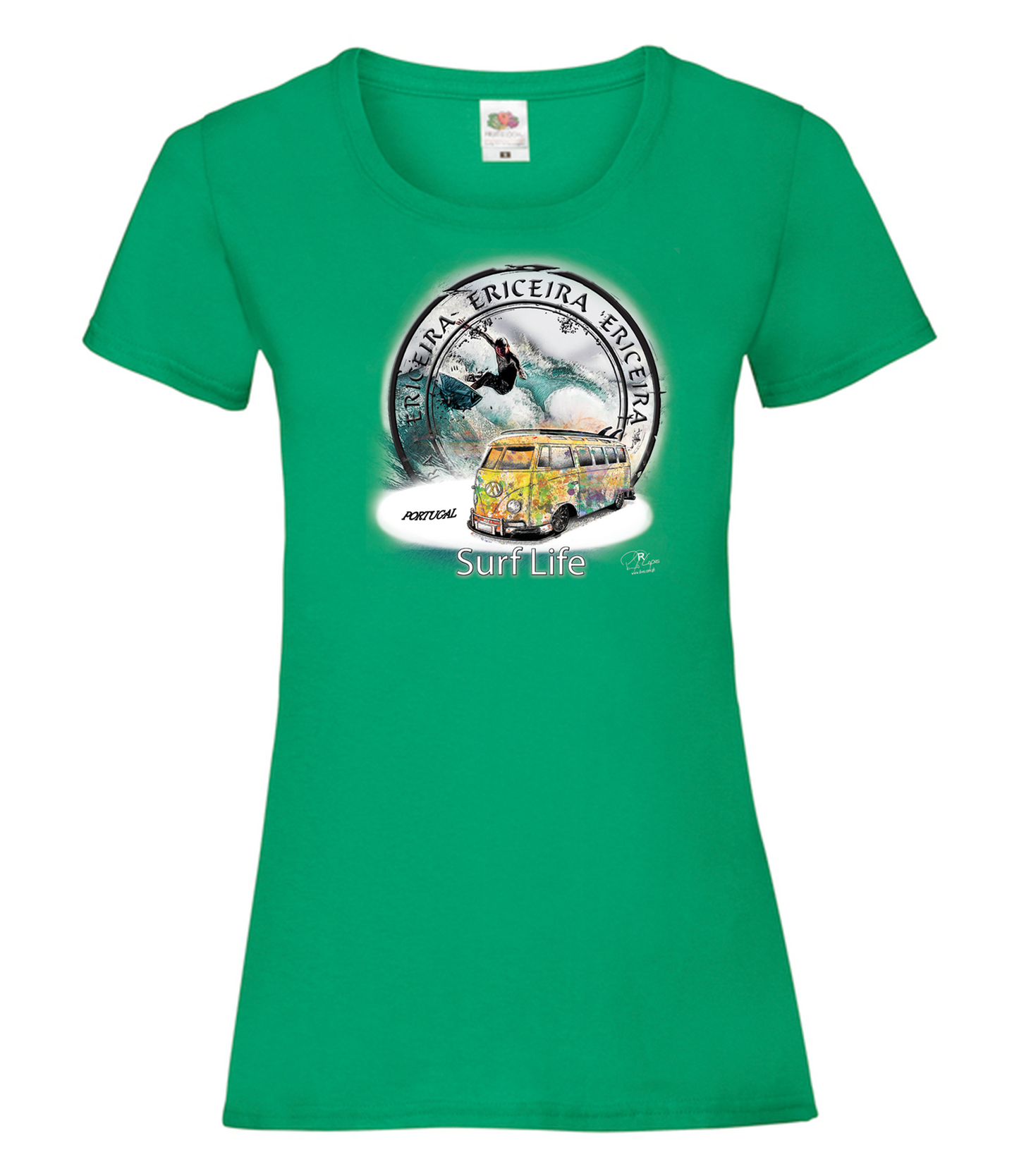 T-shirt Senhora Surf Life Ericeira
