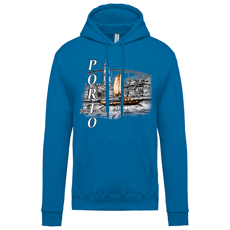 Sweatshirt Kariban com Capuz Ribeira