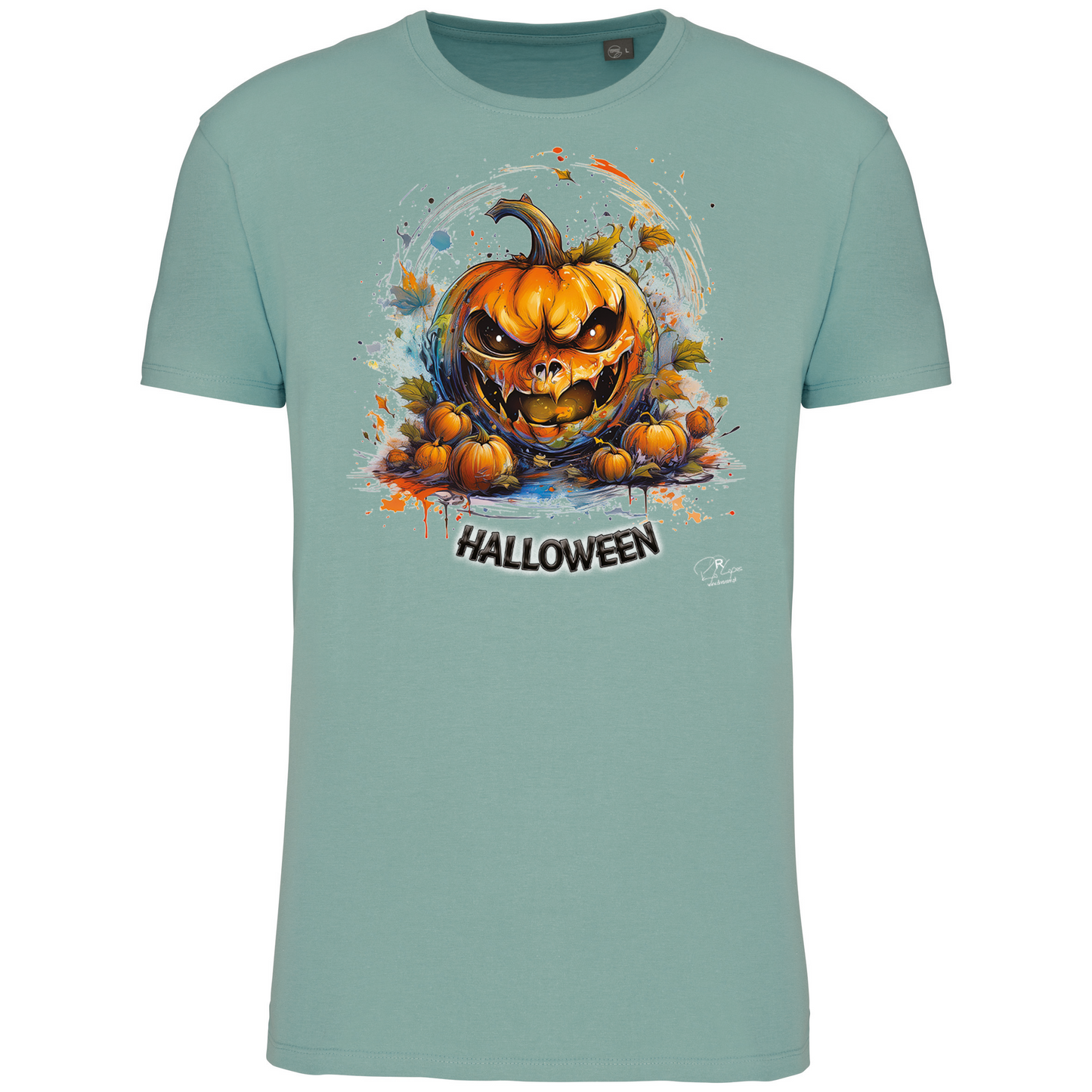 T-Shirt Algodão Biológico Abóbora