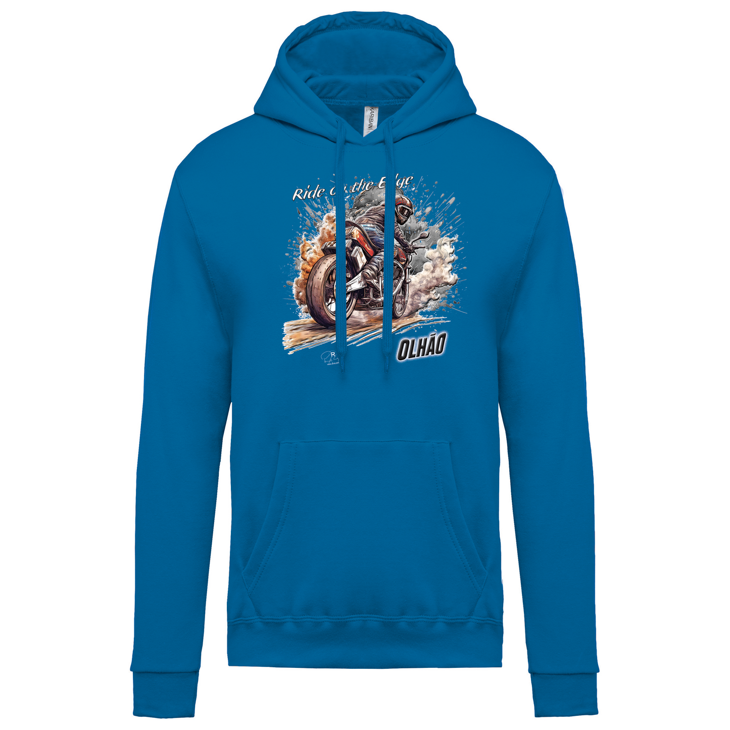 Sweatshirt Kariban com Capuz Ride on the Edge Olhão