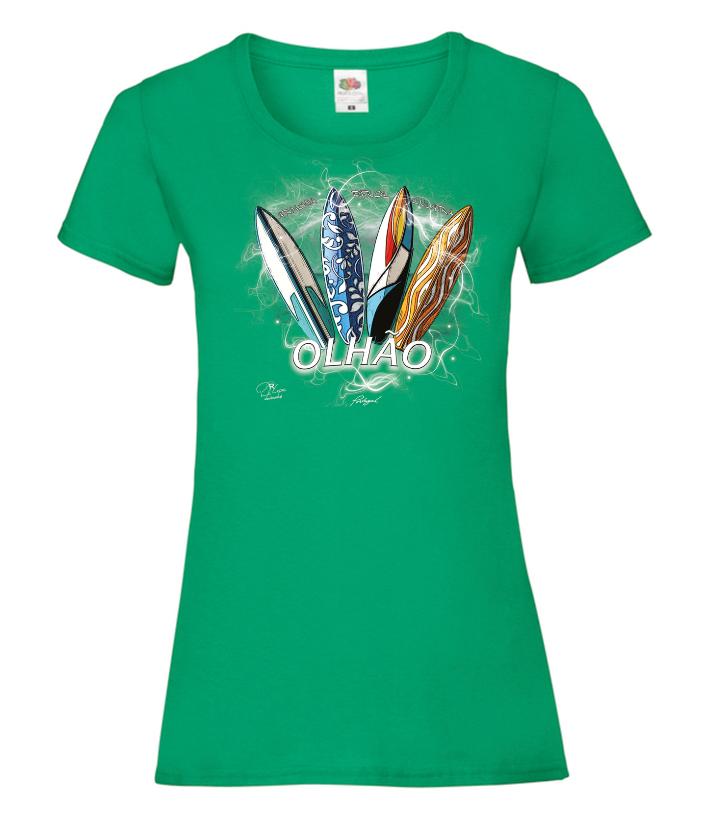 T-shirt Senhora Surfboards Olhão