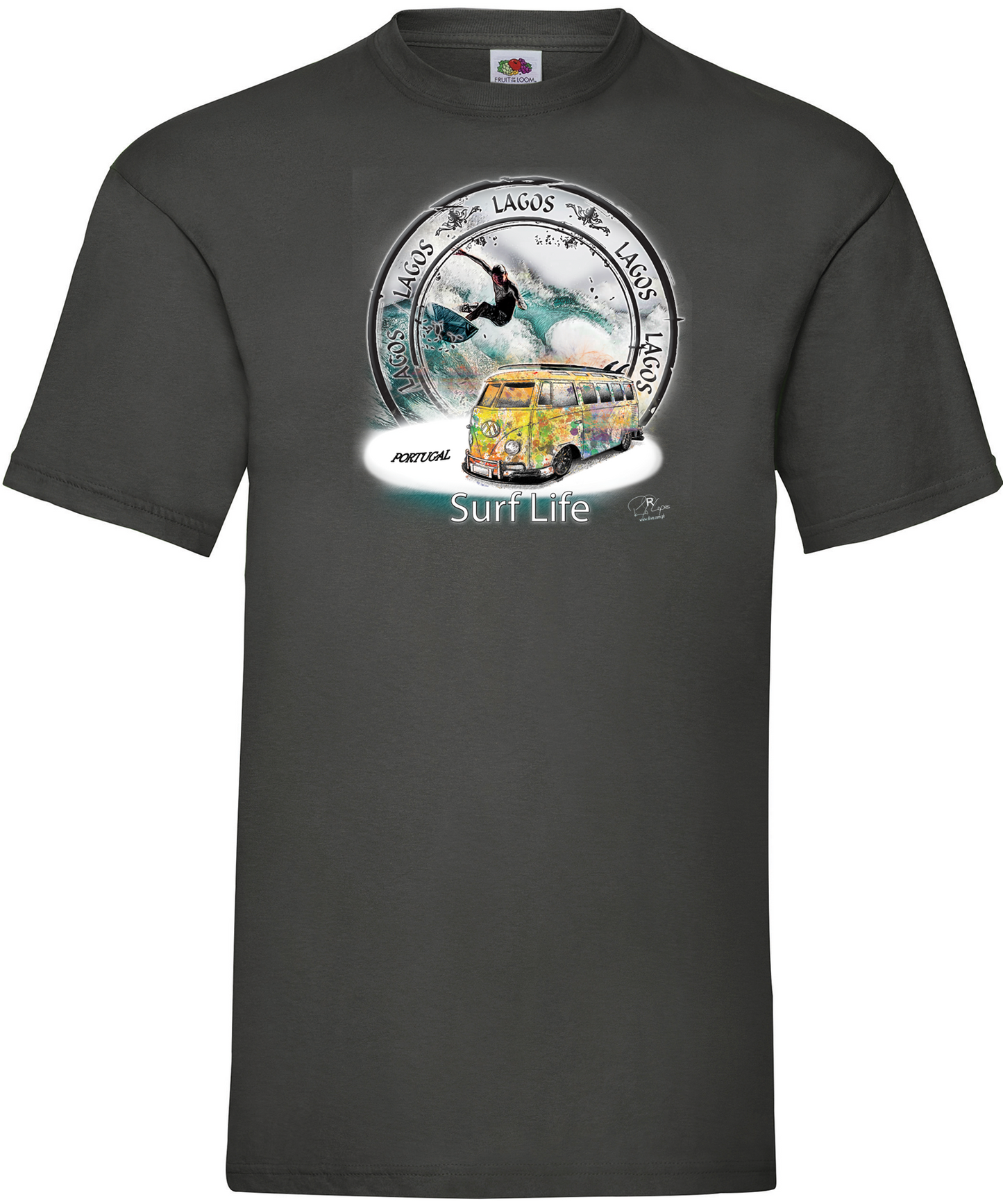 T-shirt Surf Life Lagos