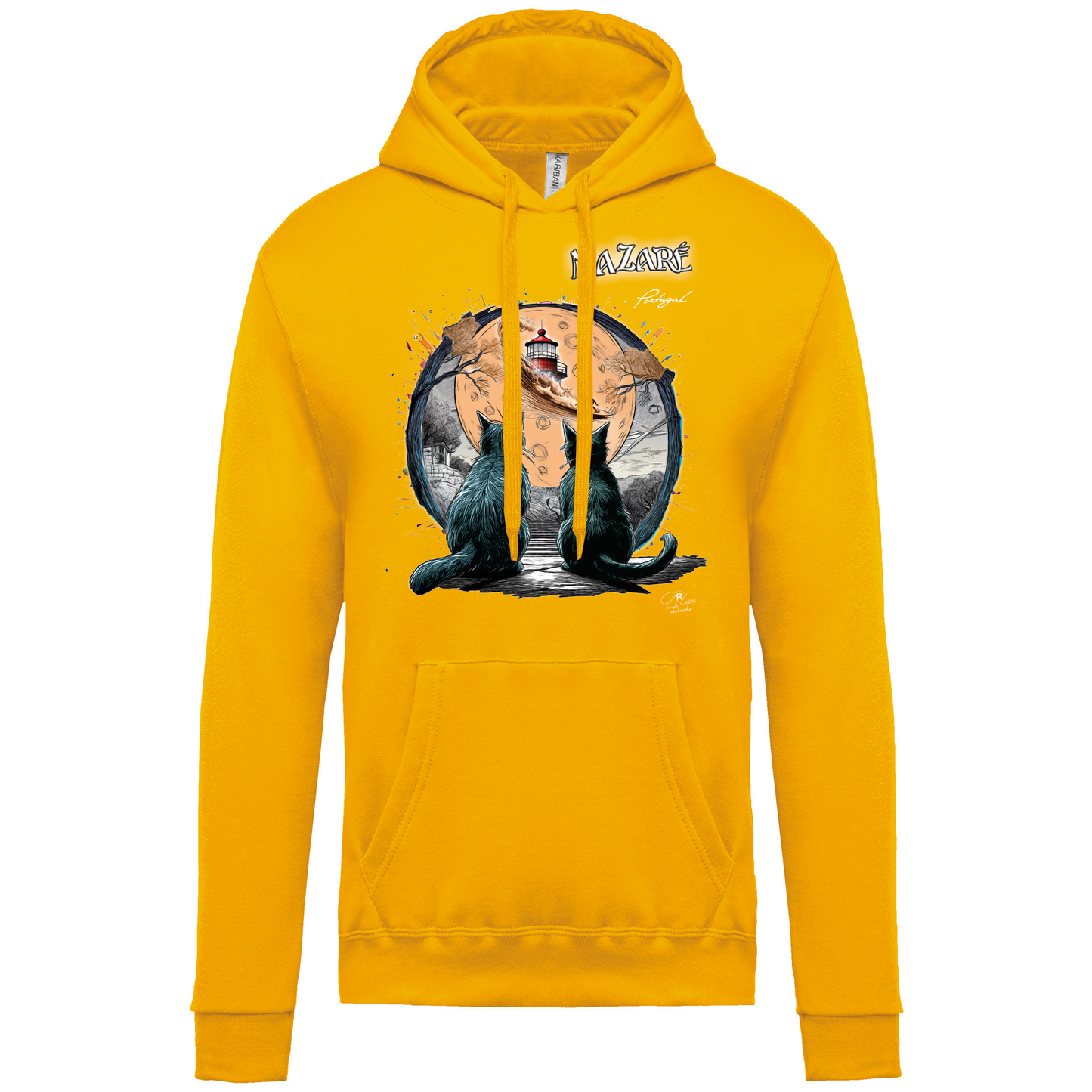 Sweatshirt Kariban com Capuz Luar Nazaré