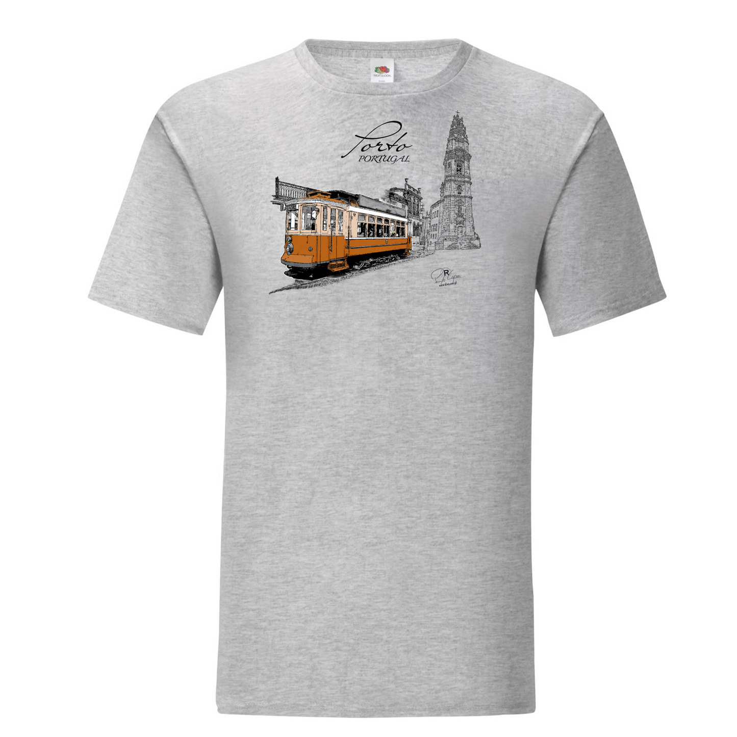 T-shirt Fruit of the Loom, Iconic, 150g, Clérigos