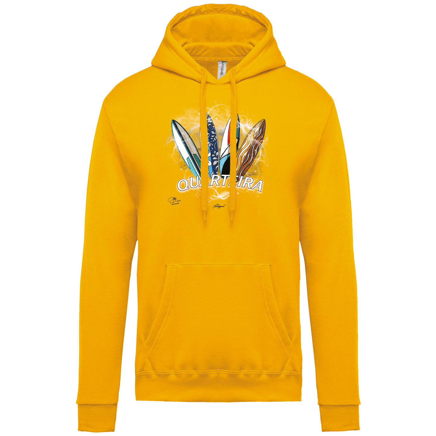 Sweatshirt Kariban com Capuz Surfboards Quarteira
