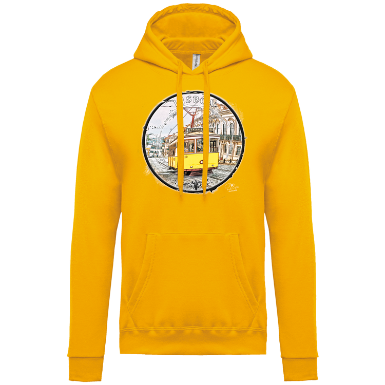 Sweatshirt Kariban com Capuz Calçada do Combro