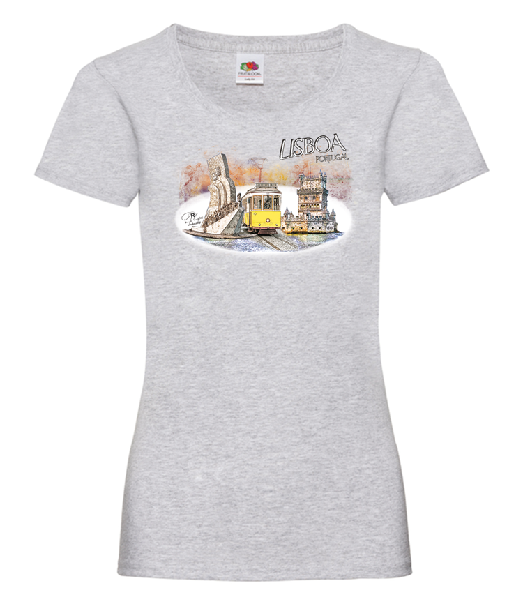 T-shirt Senhora Monumentos Belém