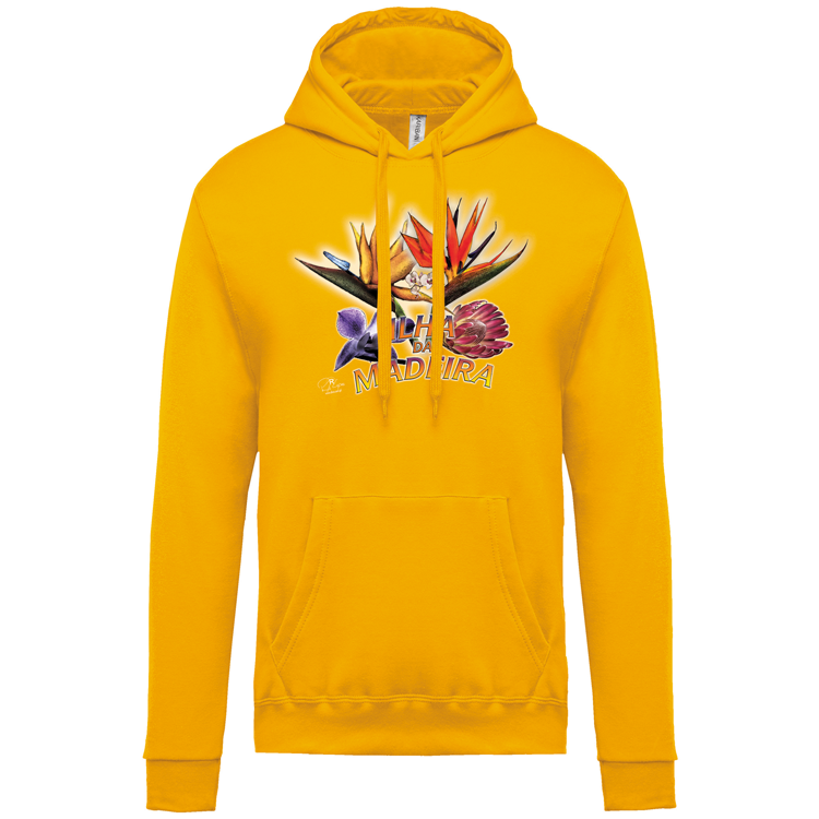 Sweatshirt Kariban com Capuz Estrelícias