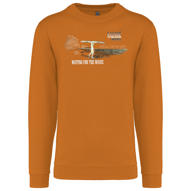 Sweatshirt Kariban sem Capuz Praia do Norte