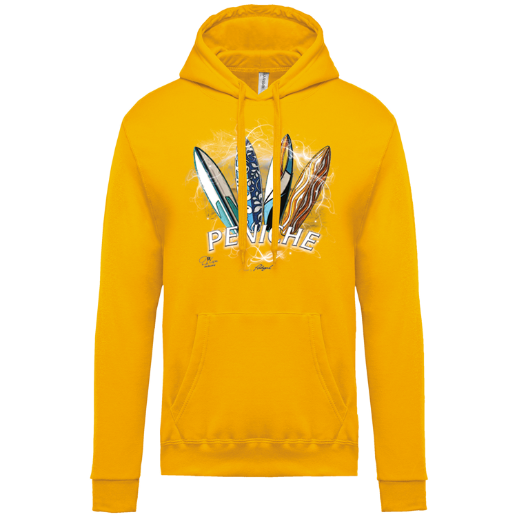 Sweatshirt Kariban com Capuz Surfboards Peniche