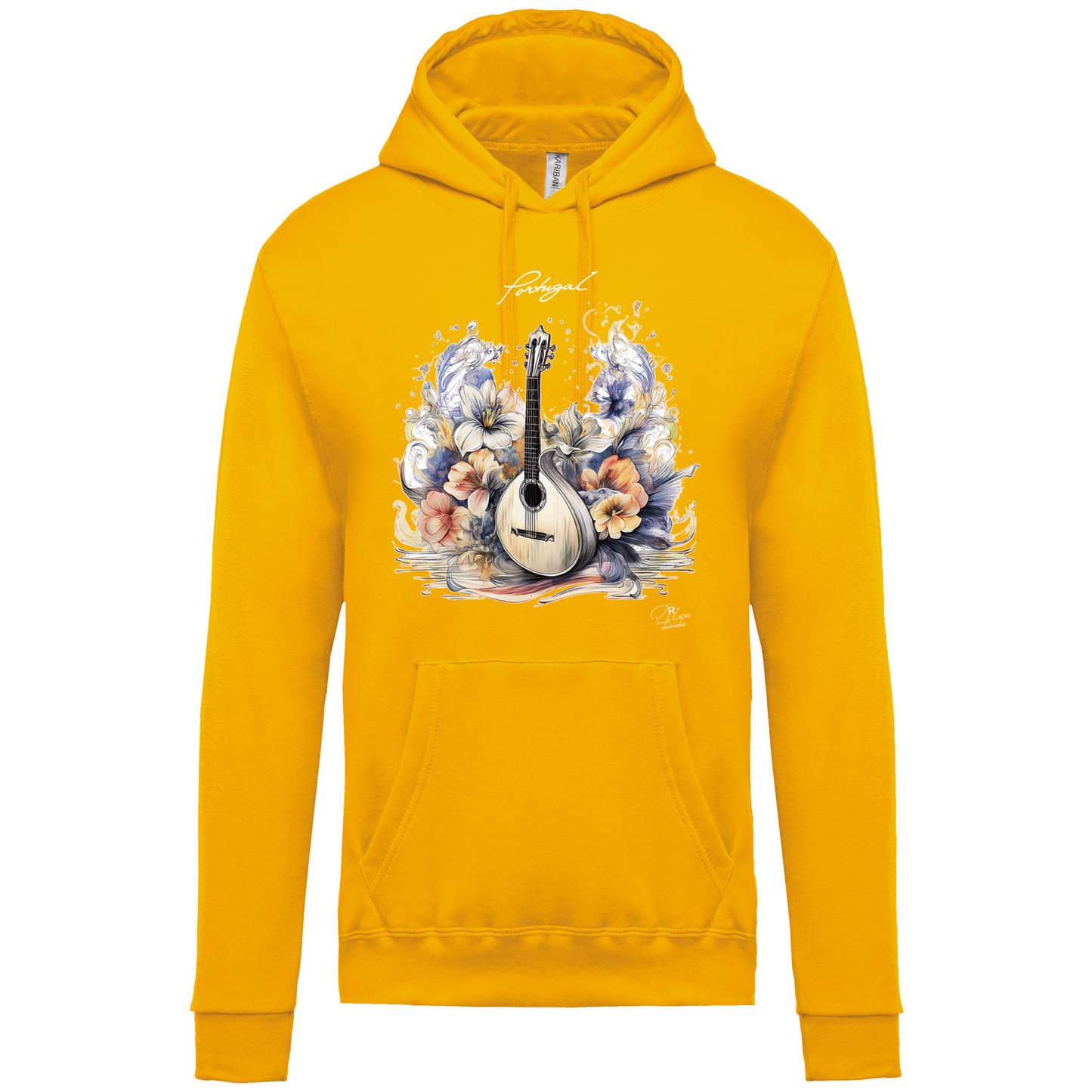 Sweatshirt Kariban com Capuz Guitarra Portuguesa