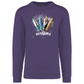 Sweatshirt Kariban sem Capuz Surfboards Ilha da Madeira