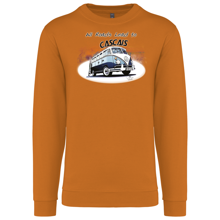 Sweatshirt Kariban sem Capuz All Roads Lead to Cascais