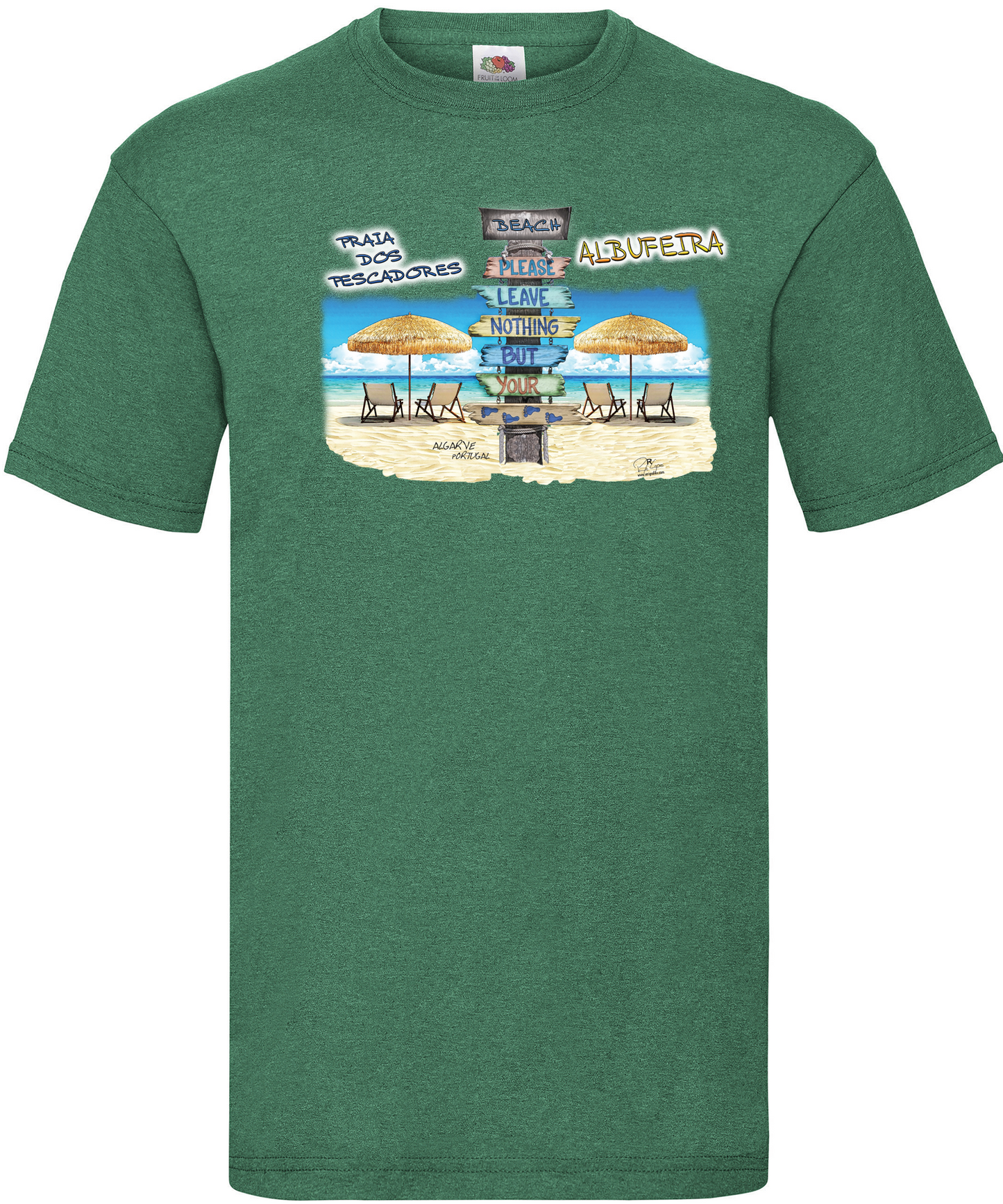 T-shirt Pegadas Albufeira