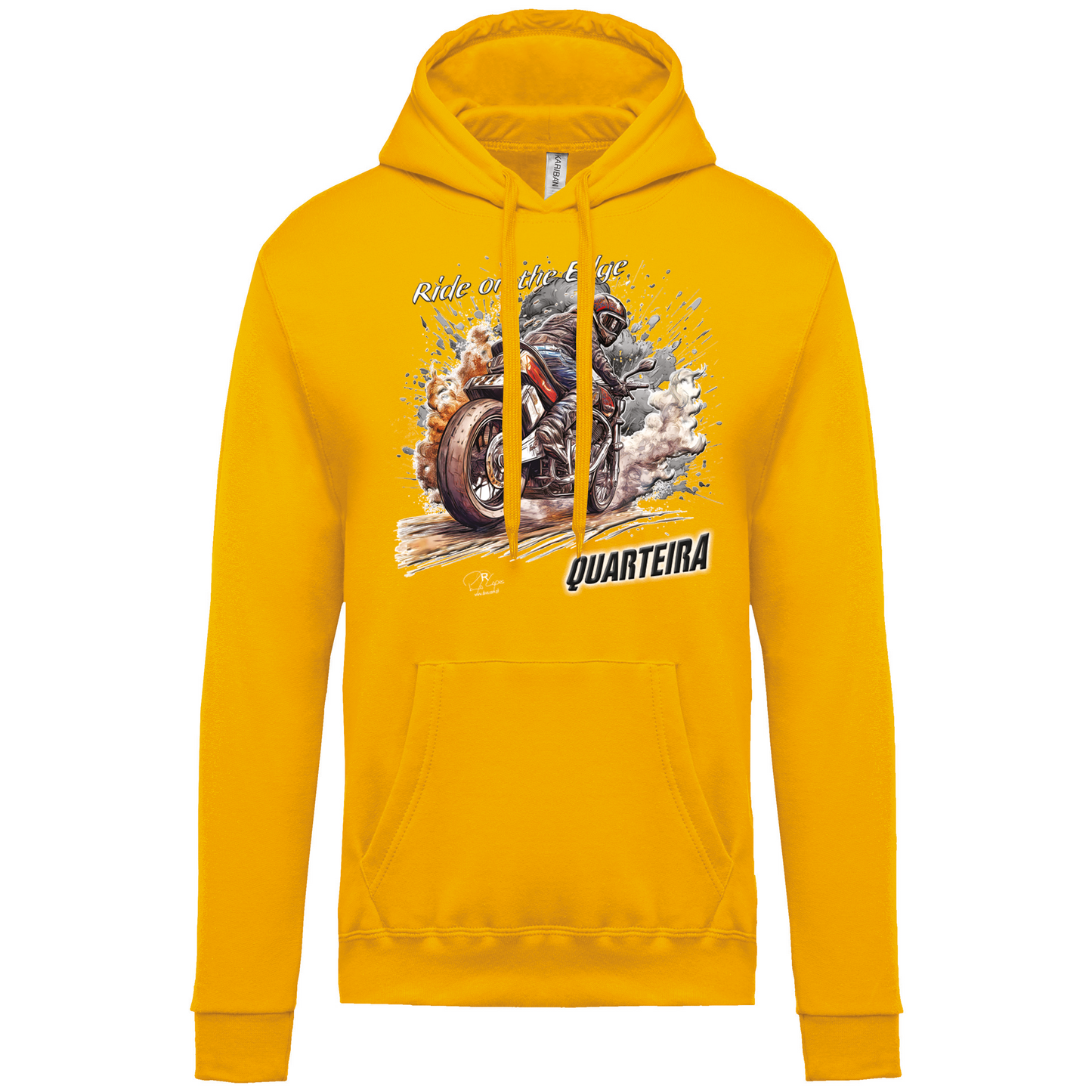 Sweatshirt Kariban com Capuz Ride on the Edge Quarteira