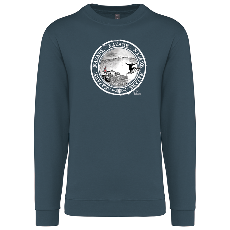 Sweatshirt Kariban sem Capuz Selo Nazaré