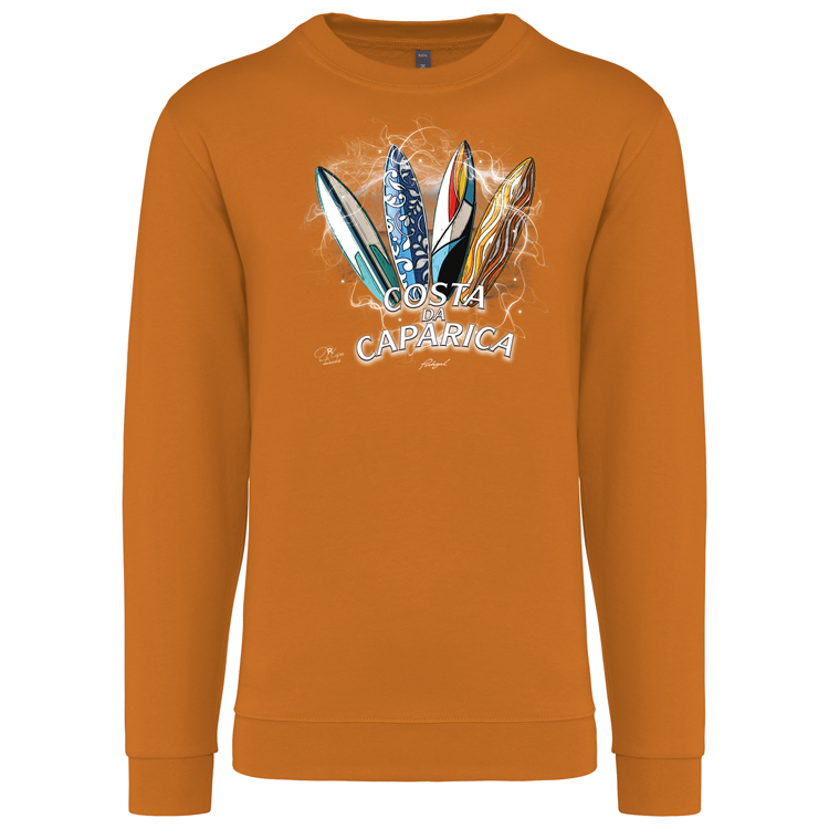 Sweatshirt Kariban sem Capuz Surfboards Costa da Caparica
