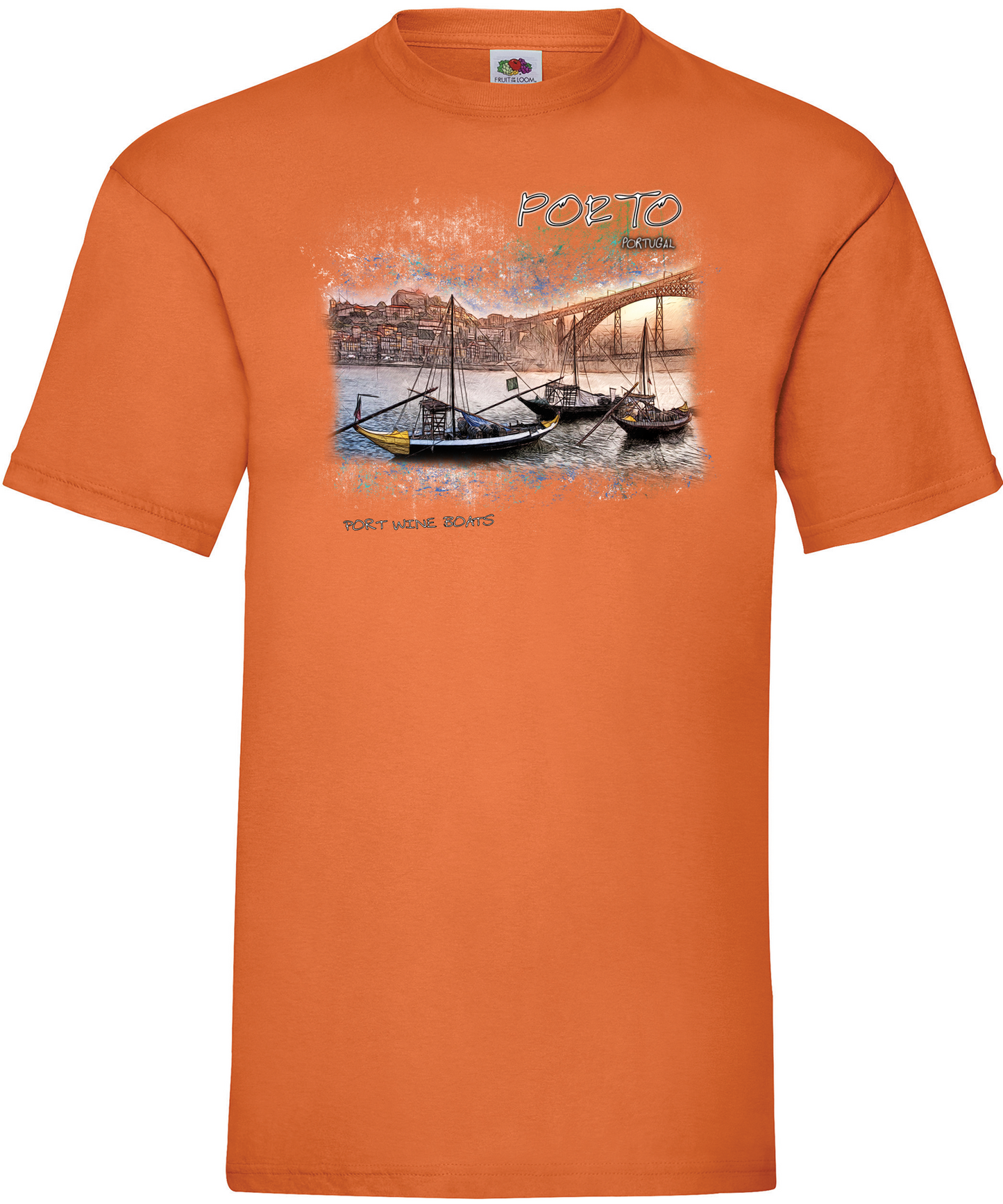 T-shirt Port Wine Boats