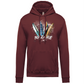 Sweatshirt Kariban com Capuz Surfboards Nazaré
