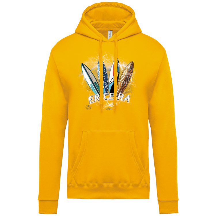 Sweatshirt Kariban com Capuz Surfboards Ericeira