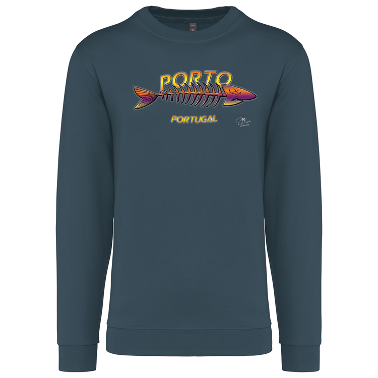 Sweatshirt Kariban sem Capuz Espinha Porto