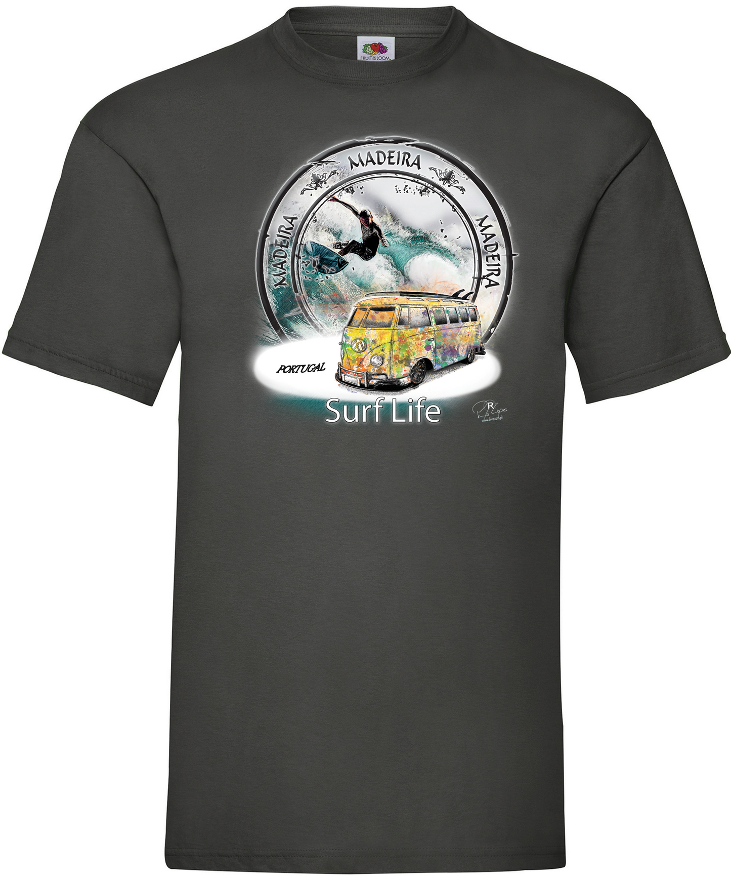 T-shirt Surf Life Madeira