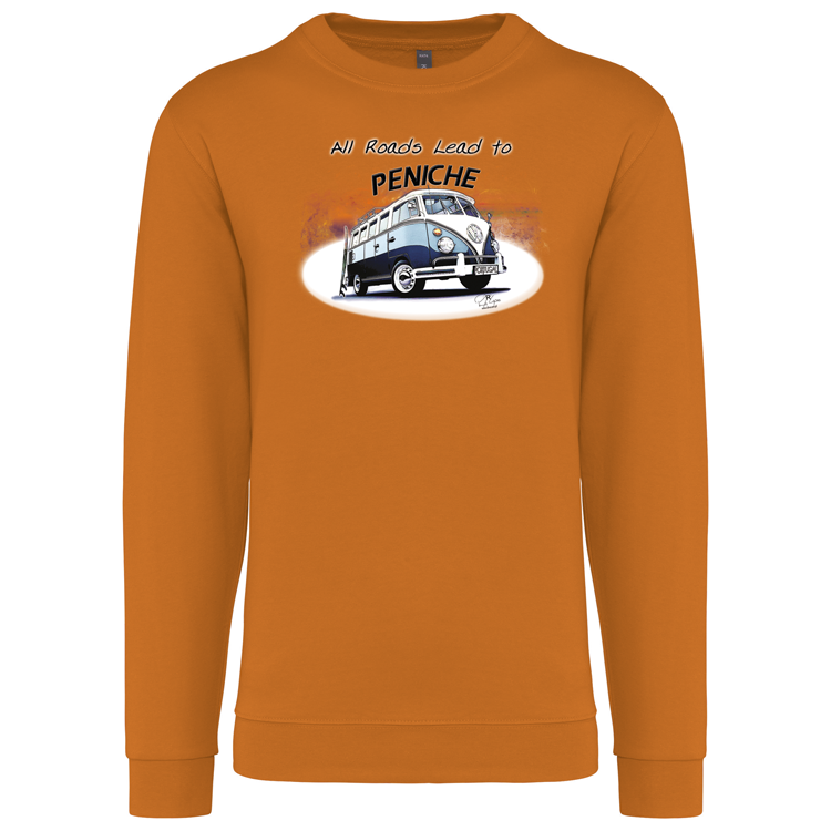 Sweatshirt Kariban sem Capuz All Roads Lead to Peniche