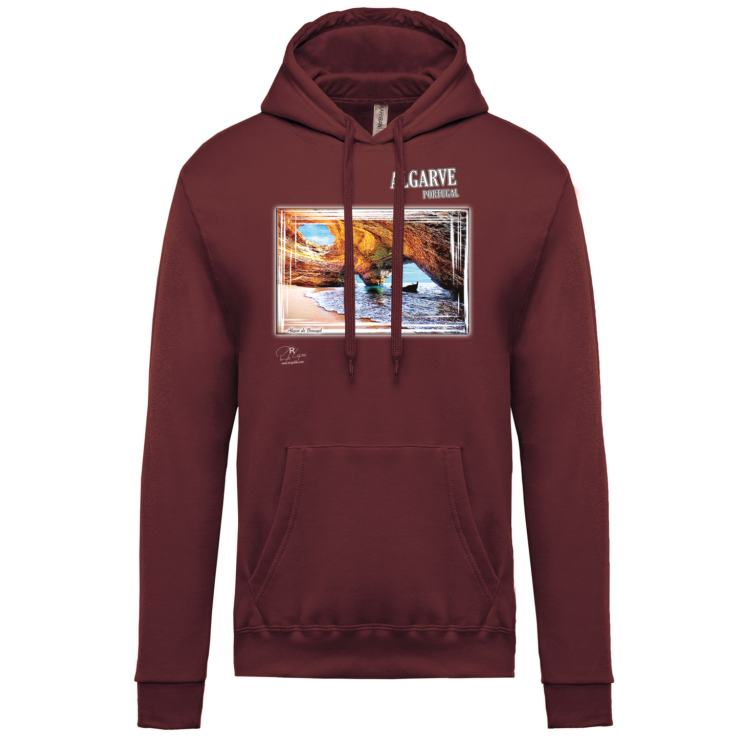 Sweatshirt Kariban com Capuz Algar de Benagil