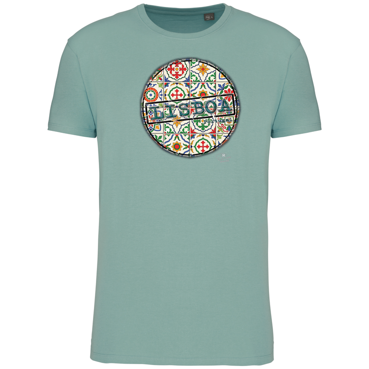 T-Shirt Algodão Biológico Pin Lisboa