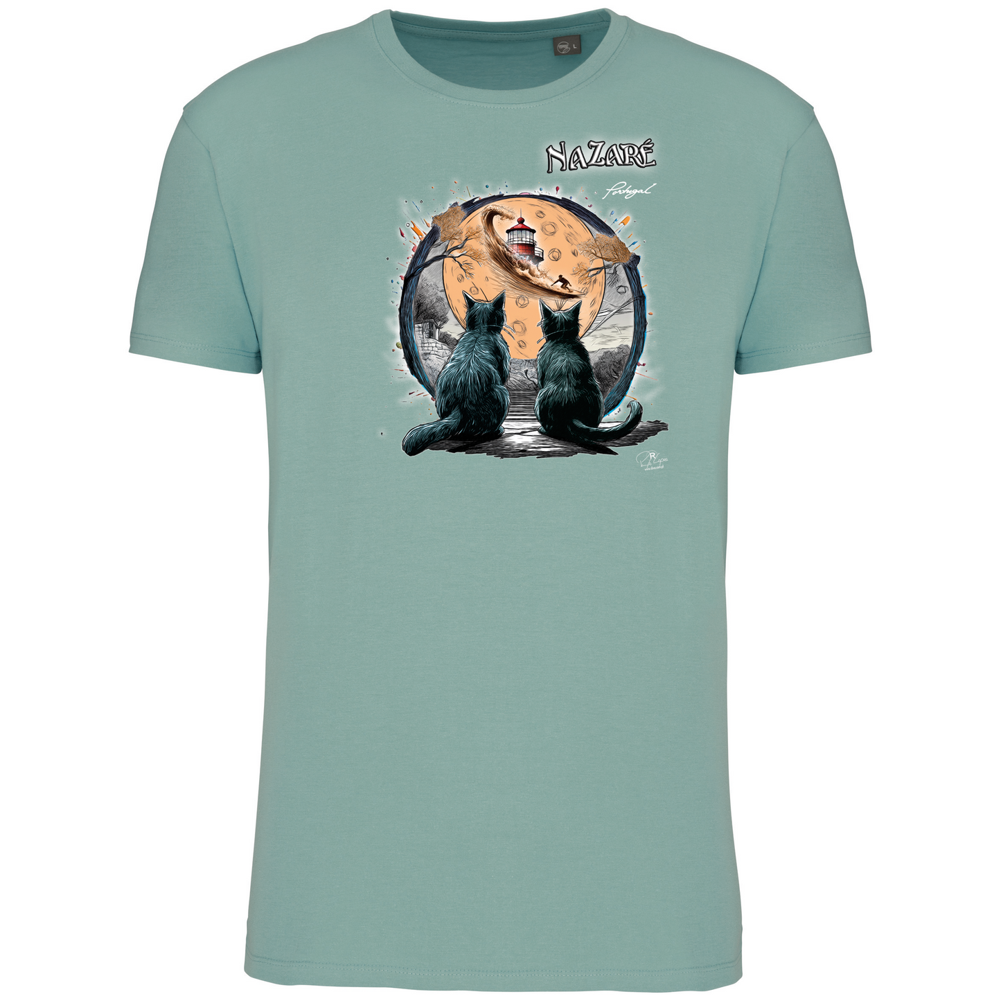 T-Shirt Algodão Biológico Luar Nazaré