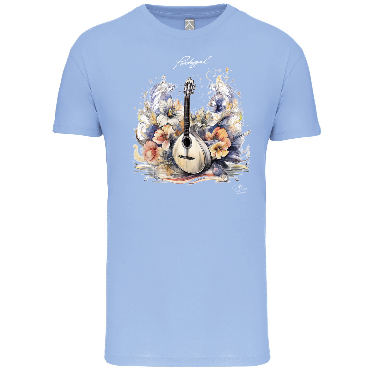 T-Shirt Algodão Biológico Guitarra Portuguesa