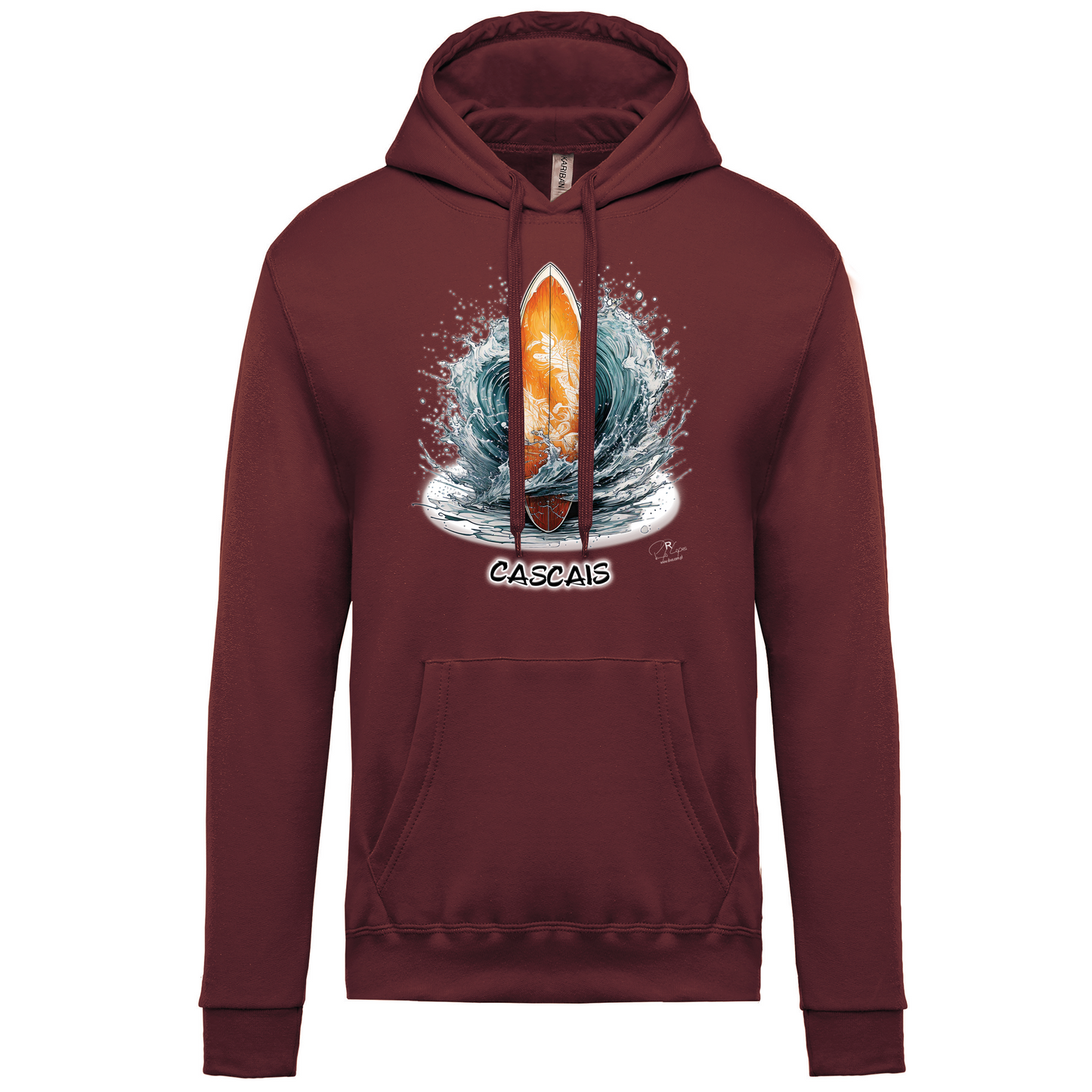 Sweatshirt Kariban com Capuz Prancha Cascais
