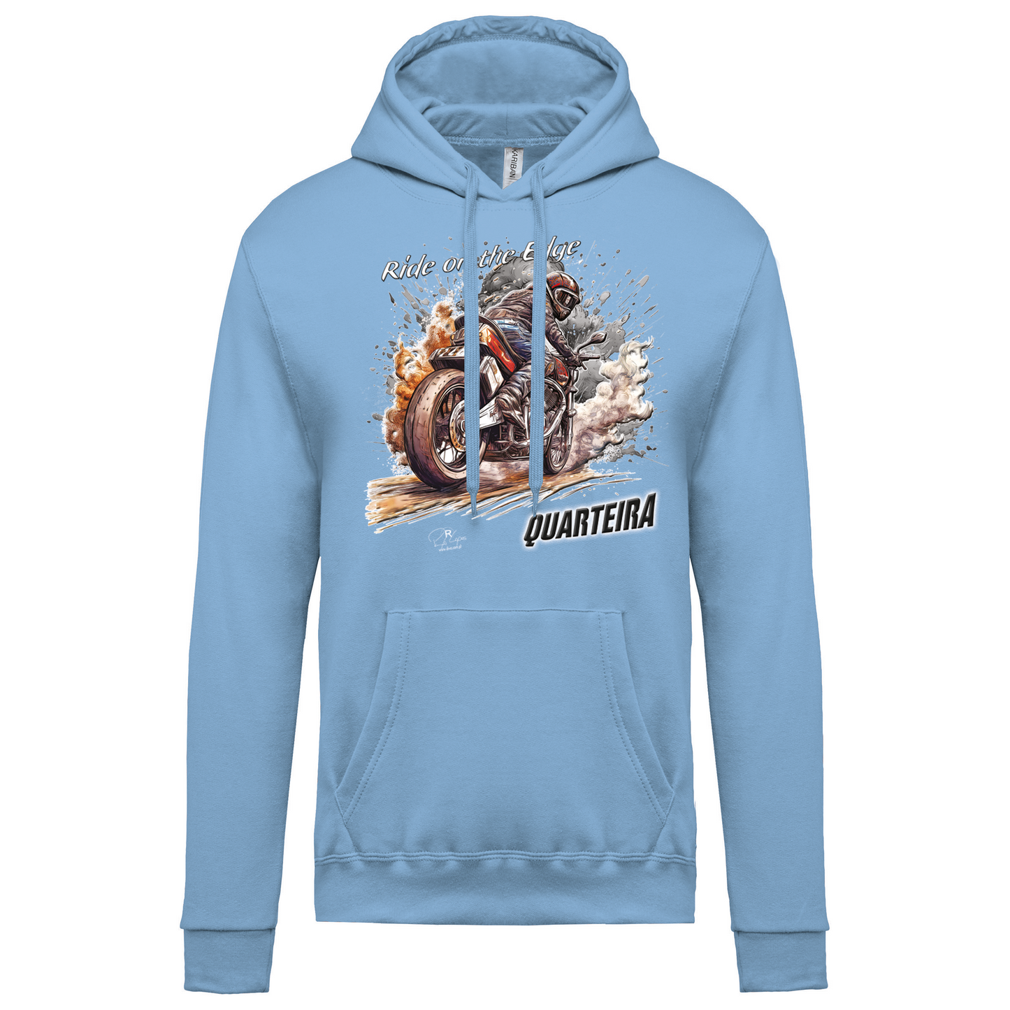 Sweatshirt Kariban com Capuz Ride on the Edge Quarteira