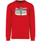 Sweatshirt Kariban sem Capuz Pegadas Albufeira