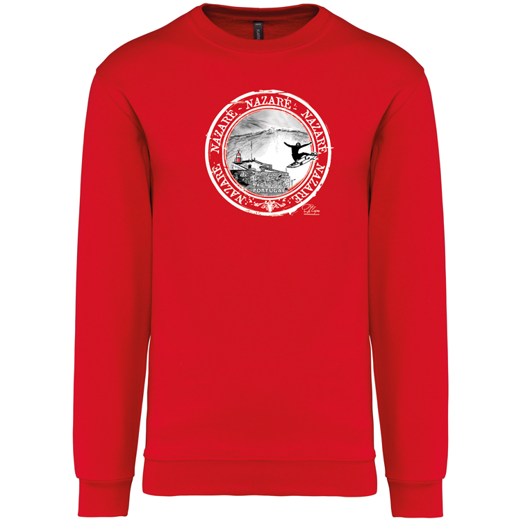 Sweatshirt Kariban sem Capuz Selo Nazaré
